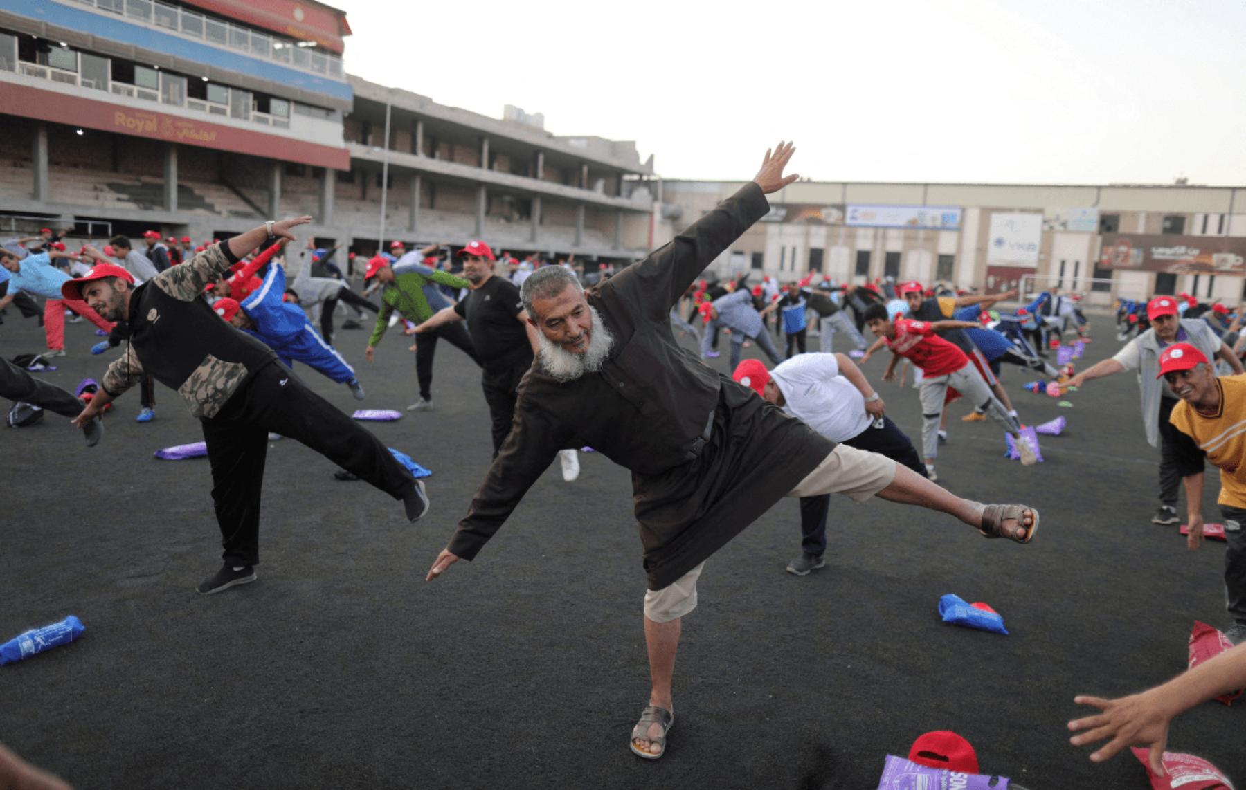 Image for The sports movement spreading positivity in war-torn Yemen