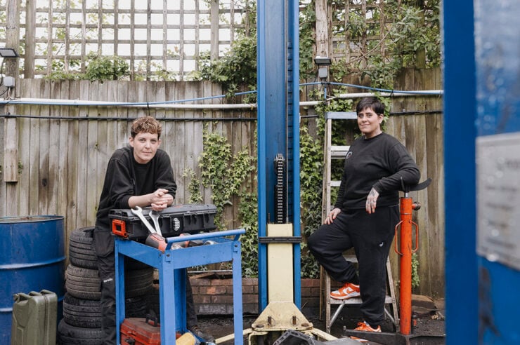 Image for (Any)body work: behind the scenes at London’s first all-female garage