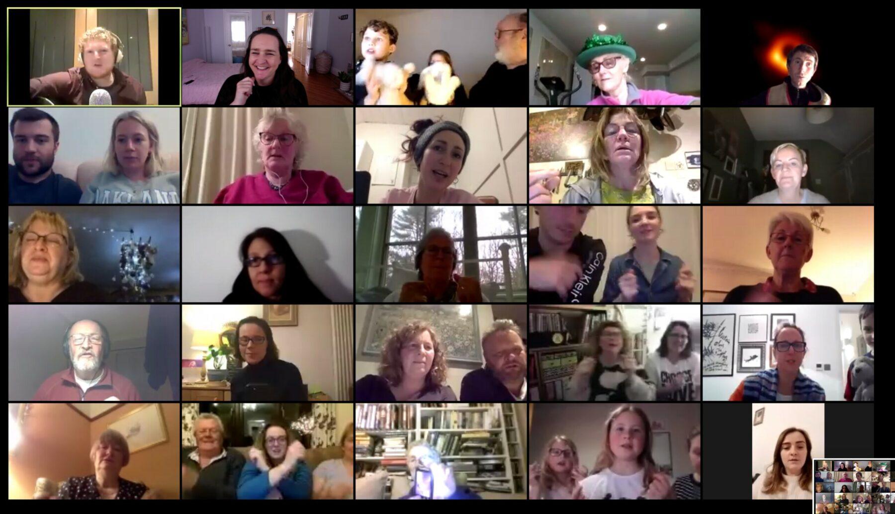 Image for Online choir spreads joy and togetherness during coronavirus outbreak