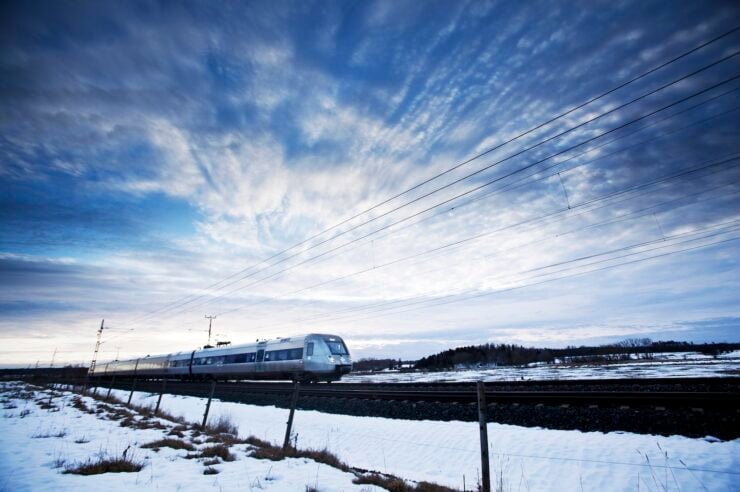 Image for Swedes opt for trains over flights amid climate crisis concerns