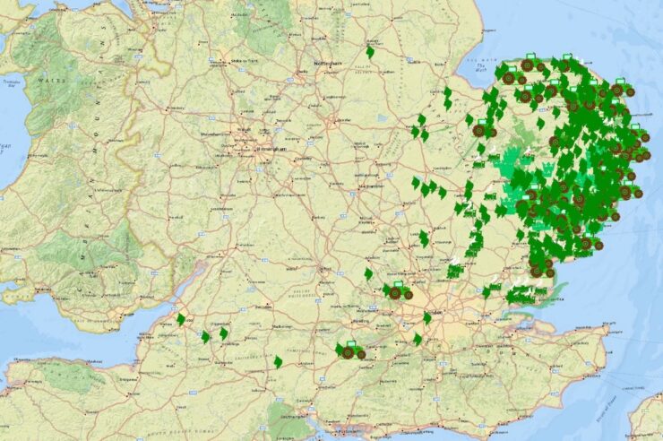 Image for ‘Map of dreams’ reveals scope of English rewilding project